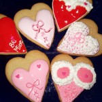 assorted lingerie hearts